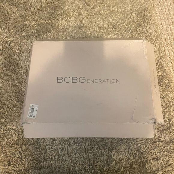 BCBGeneration Colorblock Peep Toe Heels - Picture 9 of 11